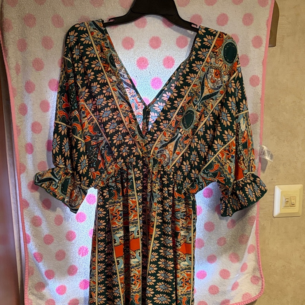 Floral Bohemian Dress